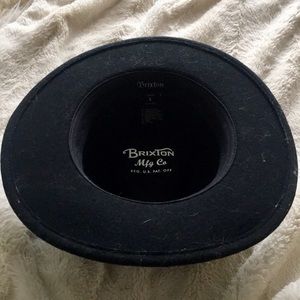 Brixton black Felt Hat